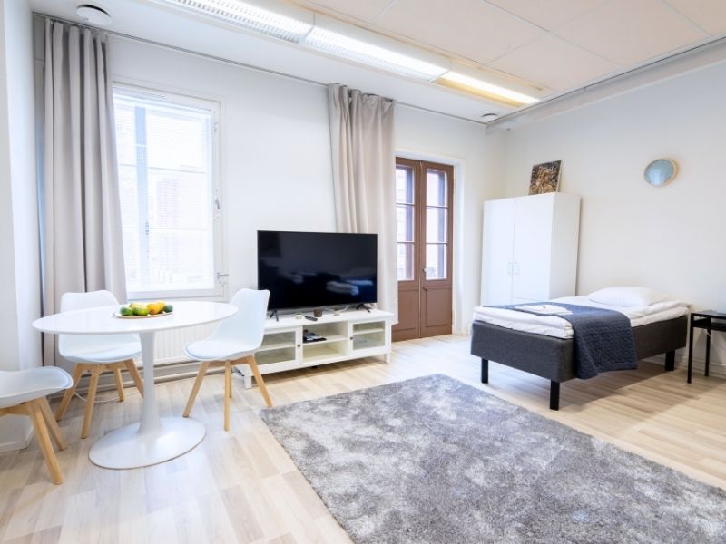 Apstatytas butas dviejų kambarių 44 m² – Pankkitalo, Varkaus