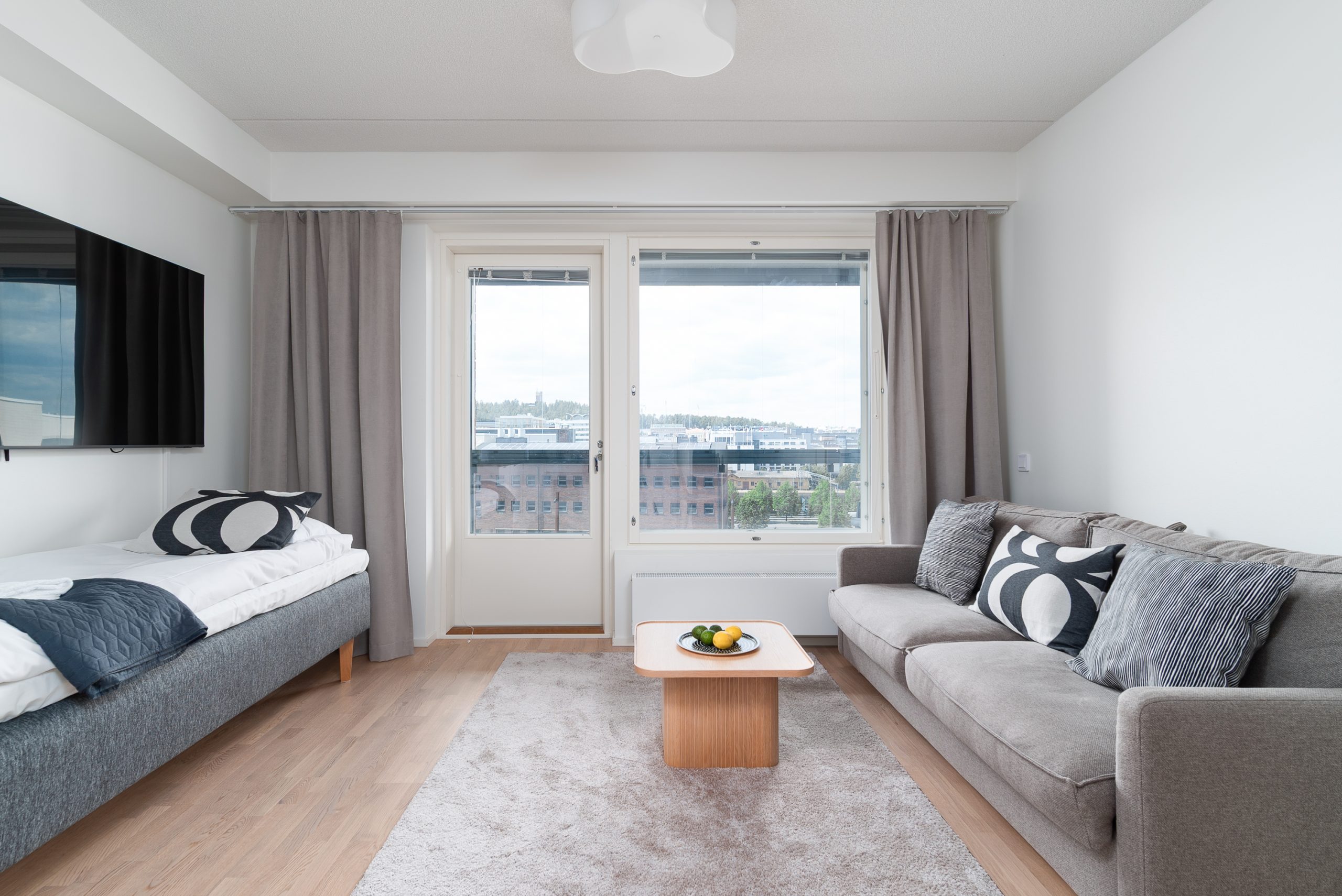 Įrengti apartamentai mieste Jyväskylä